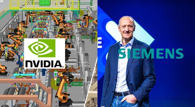 Siemens y NVIDIA se asocian para crear un metaverso industrial