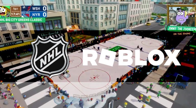 La NHL y Roblox se unen para crear un metaverso del hockey