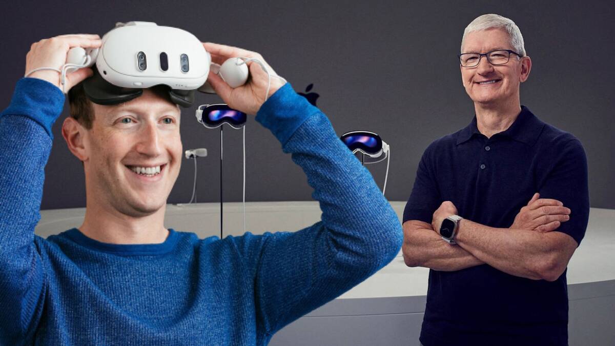¿Tiene algo que decir Zuckerberg sobre las Vision Pro de Apple ...